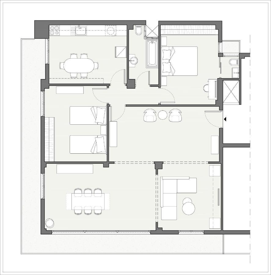 Happy Place! Big, Bright & Central - Ideal For Families And Groups Of Friends Patras Esterno foto